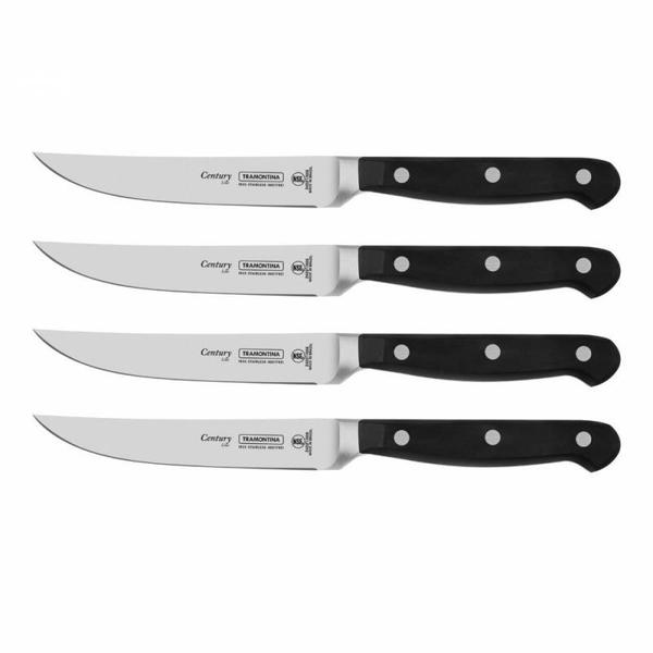 Tramontina Century - Kit 4X Faca Forjada Steak Churrasco 5" - Facas Century Imagem de Tramontina Century - Kit 4X Faca Forjada Steak Churrasco 5"