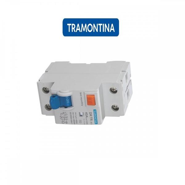 Imagem de Tramontina disjuntor dr bipolar 63a 6ka ref. 58014062