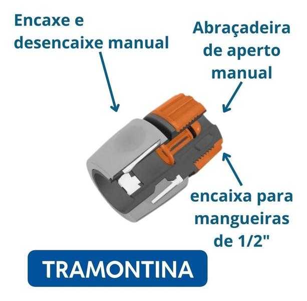 Tramontina Kit 4 Bico + 4 Engates + 2 Emenda + 2 Esguicho Imagem de Tramontina Kit 4 Bico + 4 Engates + 2 Emenda + 2 Esguicho