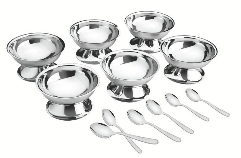 Imagem de Tramontina Kit P/sorvete Inox 12pc Service 64400710