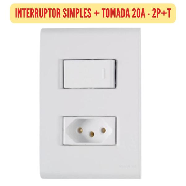 Tramontina Liz Conjuntos - Tomadas e Interruptores 4X2 Imagem de Tramontina Liz Conjuntos - Tomadas e Interruptores 4X2