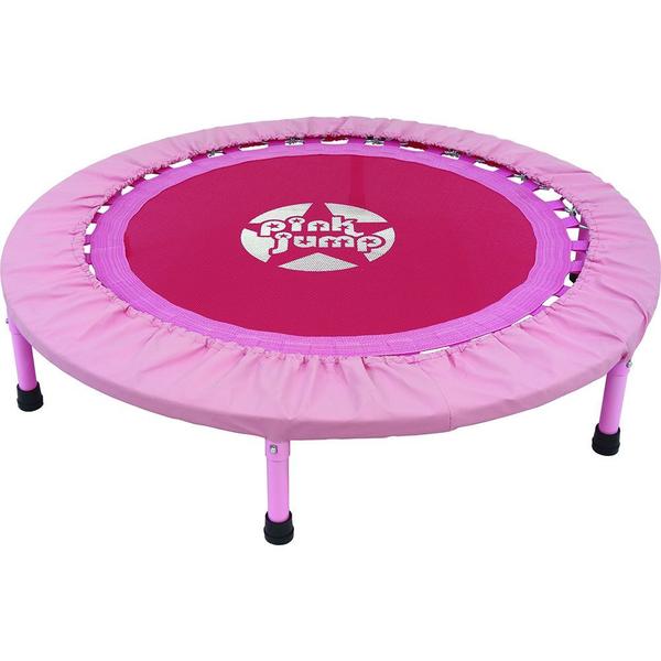 Imagem de Trampolim Cama Elástica Profissional Pink Jump 32 Molas Poli Sports