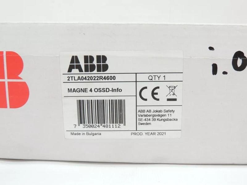 Imagem de Tranca Eletromagnetica Sensor Seg Magne4 Abb 2Tla042022R4600