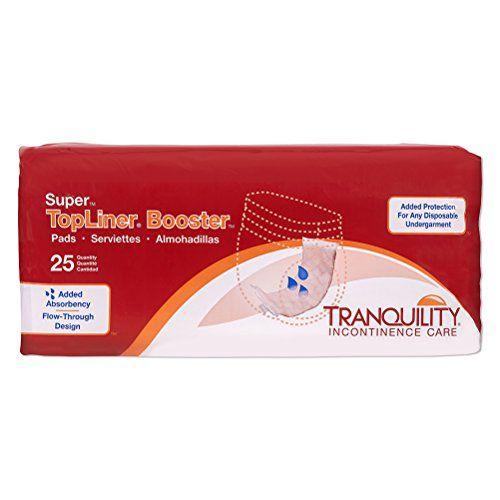 Imagem de Tranquility TopLiner Almofadas Booster Descartáveis - Super, 15 L x 4,25 W" (200Count)