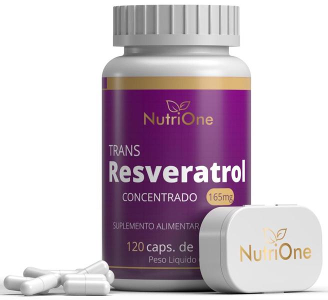 Imagem de Trans-Resveratrol Concentrado 500mg 120 Capsulas - Nutrione