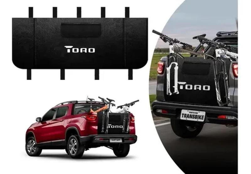 Transbike Fiat Toro Caminhonete Protetor Bike Truckpad - CAPASHOP Imagem de Transbike Fiat Toro Caminhonete Protetor Bike Truckpad