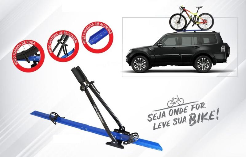 Imagem de Transbike Suporte Para Bike Teto Rack Canaleta Strong Line Al-268 Altmayer