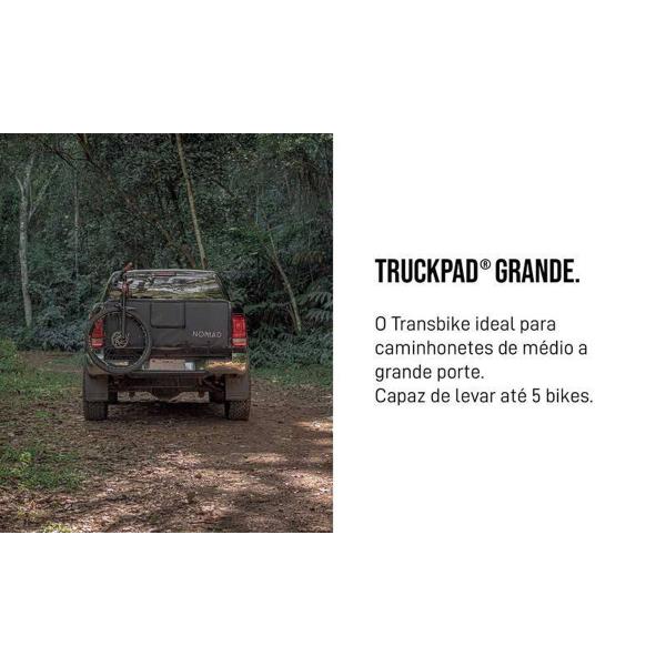 Imagem de Transbike Truckpad Nomad Tampa Caminhonete 5 Bikes