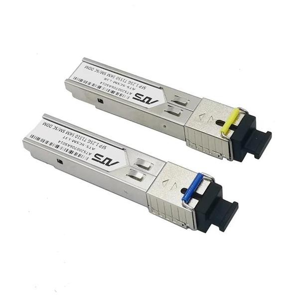 Imagem de Transceptor SFP 1.25G BiDi 1310nm/1550nm - Compatível com Mikrotik