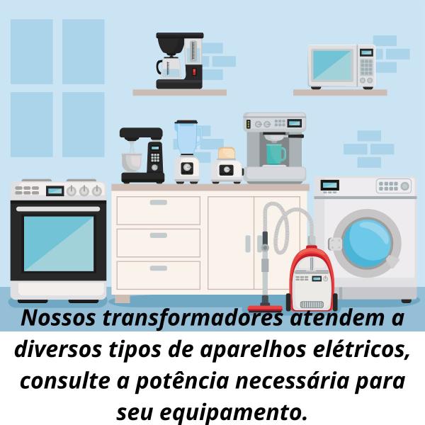 Imagem de Transformador 3000va 110 Para 220 E 220 Para 110 Bivolt Kf Slim