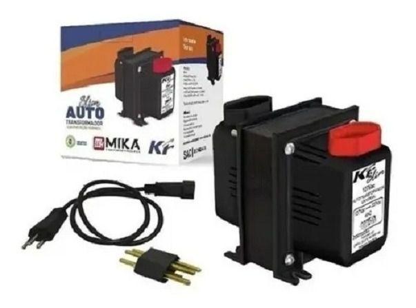 Imagem de Transformador 5000va Bivolt 110 P/ 220 220 P/ 110v Tomada Nf