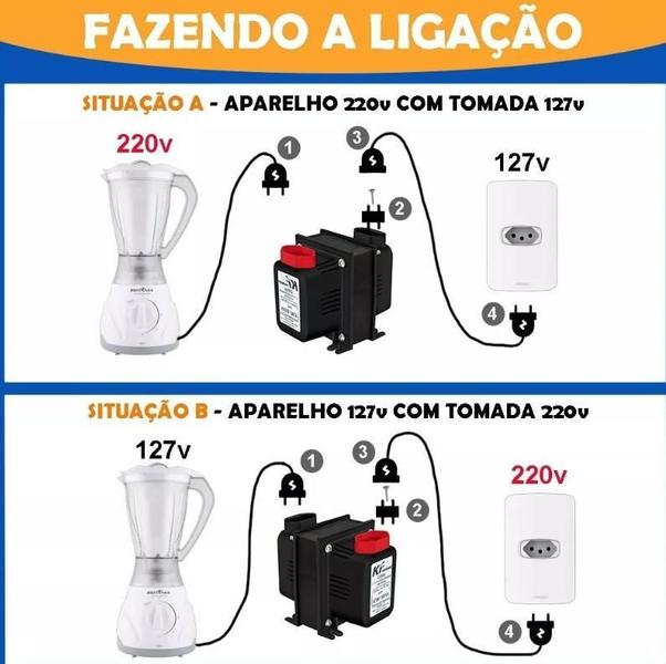 Imagem de Transformador Arcond Ate 12000Btu Geladeira Freezer 220V110V