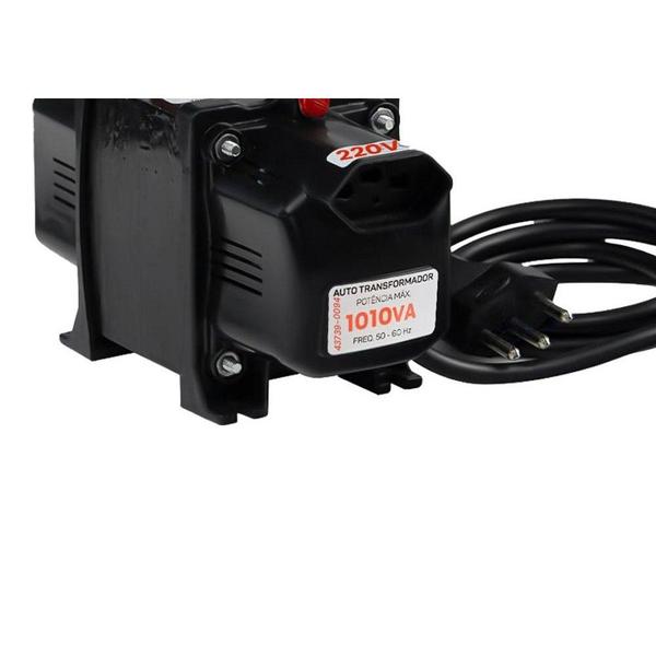 Imagem de Transformador Bivolt Fiolux Tecno 1010Va 2 Polos + Terra 600W