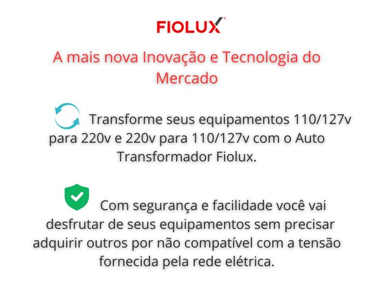 Imagem de Transformador Conversor Auto 1010va Bivolt 220/127 127/220