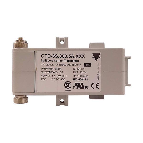 Imagem de Transformador de Corrente  800/5A  CTD6S8005AXXX  Carlo Gavazzi