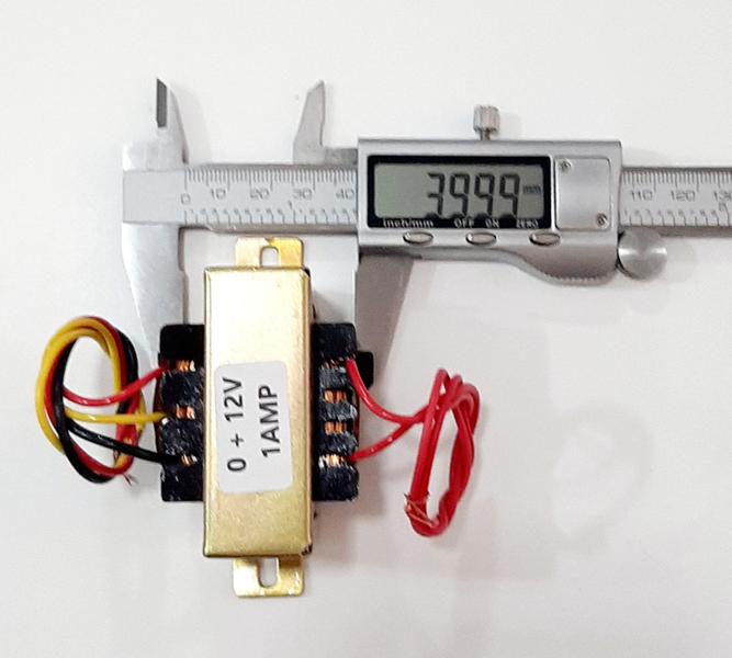 Imagem de Transformador De Força Pri 110v / 220v Sec 0 + 12v 1a