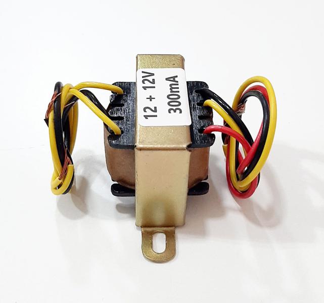 Imagem de Transformador De Força Pri 110v / 220v Sec 12 + 12v 300ma