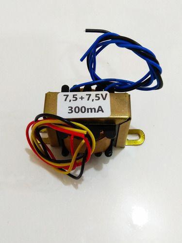 Imagem de Transformador De Força Pri 110v / 220v Sec 7,5 + 7,5v 300ma