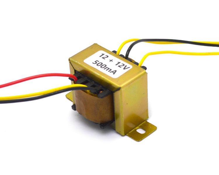 Imagem de Transformador de Tensão 127/220V para 12V+12V 500mA