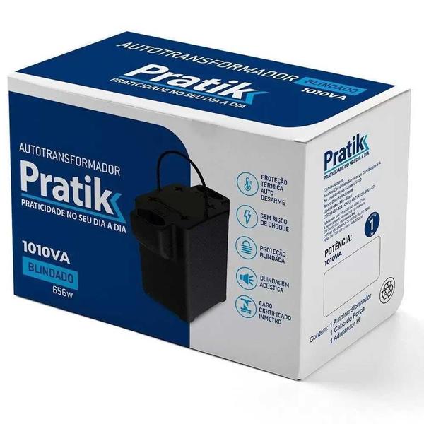 Imagem de Transformador Pratik 1010Va Blindado - Bivolt