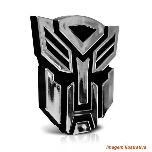 Imagem de Transformers Adesivo Emblema Tuning Autobot Cromado