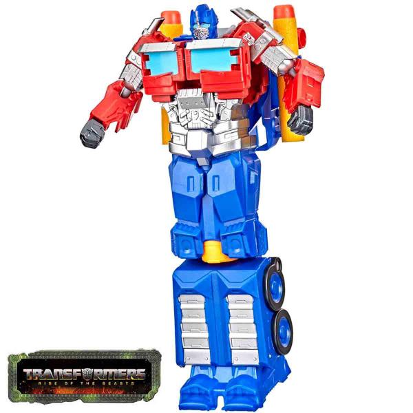 Imagem de Transformers Boneco Optimus Prime Que Vira Lançador Nerf - Hasbro F3901