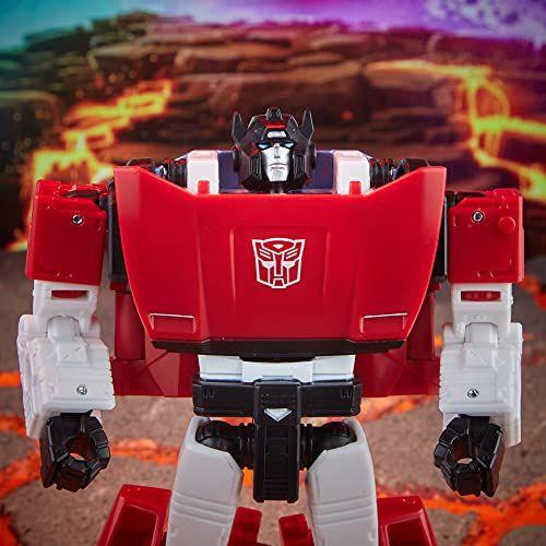 Imagem de TRANSFORMERS Brinquedos Gerações Reino Batalha Através do Tempo Coleção Deluxe Classe WFC-K42 Sideswipe & Maximal Skywarp, Idade 8 e Para Cima, 14 cm - Amazon Exclusive