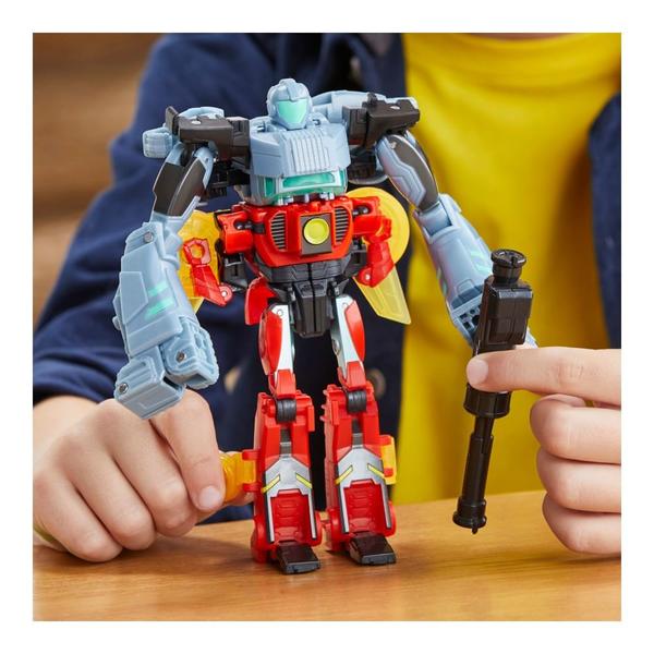 Imagem de Transformers EarthSpark Cyber Combiner Terran Twitch e Robby Malto - Hasbro