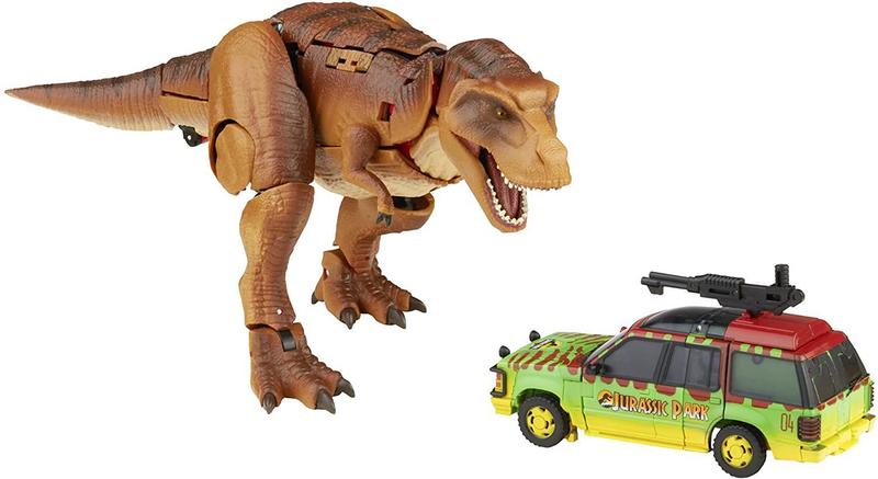 Imagem de Transformers Jurassic Park Tyrannocon Rex e Autobot JP93