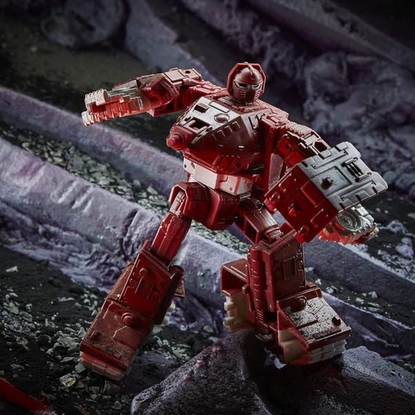 Transformers kingdom deluxe warpath - f0671 - hasbro Imagem de Transformers kingdom deluxe warpath - f0671 - hasbro