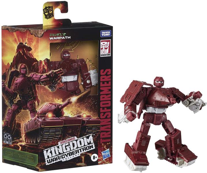 Transformers kingdom deluxe warpath - f0671 - hasbro Imagem de Transformers kingdom deluxe warpath - f0671 - hasbro