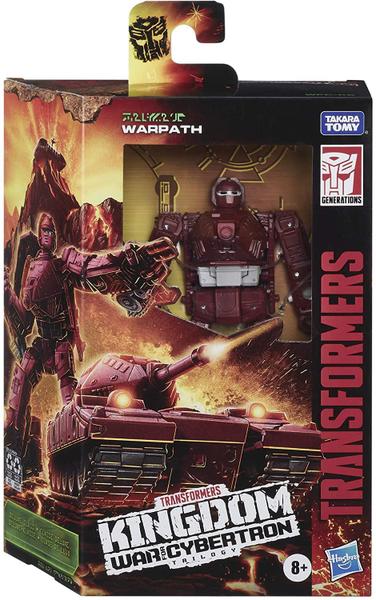 Transformers kingdom deluxe warpath - f0671 - hasbro Imagem de Transformers kingdom deluxe warpath - f0671 - hasbro
