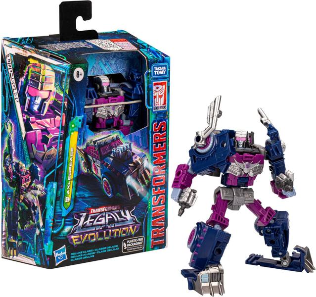 Imagem de Transformers Legacy Evolution - Figura com Acessórios - Axlegrease - F7199 - Hasbro Licenciado