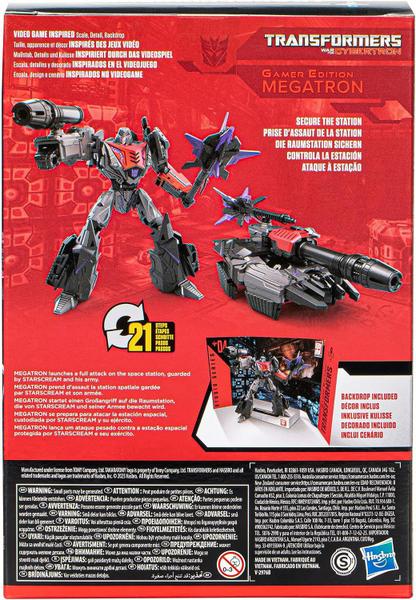 Transformers Studio Series Gamer Edition Megatron F7244 Hasbro Imagem de Transformers Studio Series Gamer Edition Megatron F7244 Hasbro