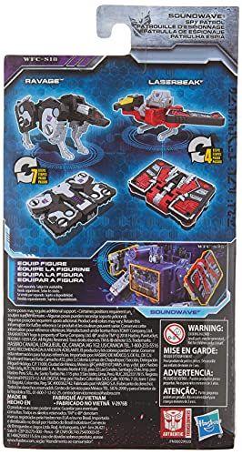 Imagem de Transformers Toys Generations War for Cybertron: Siege Micromaster Wfc-S18 Soundwave Spy Patrol 2 Pack Action Figure - Adults &amp Kids Ages 8 &amp Up, 1.5"