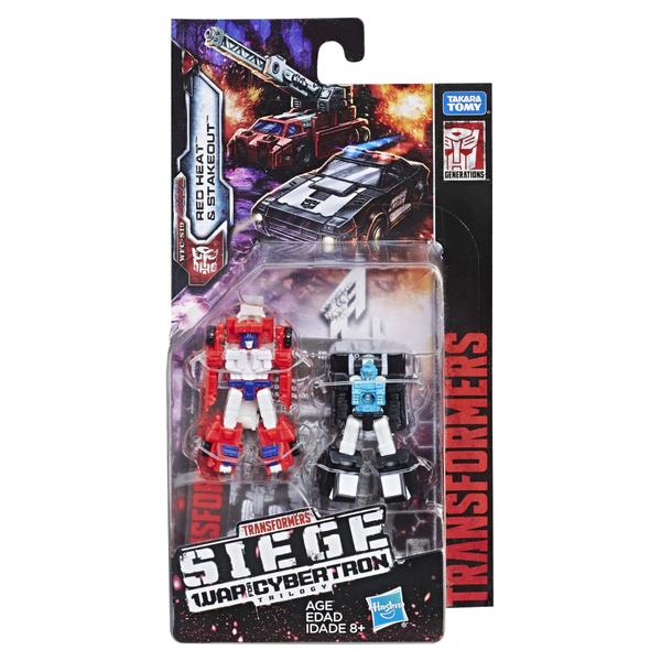 Imagem de Transformers Toys Generations War for Cybertron: Siege Micromaster Wfc-S19 Autobot Rescue Patrol 2 Pack Action Figure - Adults & Kids Ages 8 & Up, 1.5"