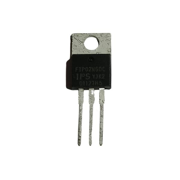 Imagem de Transistor Ftp02n60c - Mosfet FTP02N60C - TO-220 - Original - Novo