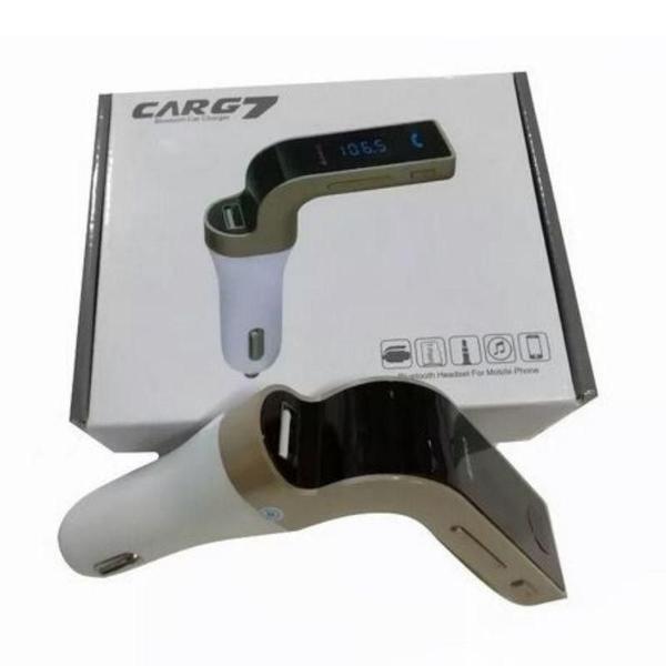 Imagem de Transmissor Carg7 Veicular Sem Fio Com Bluetooth Usb