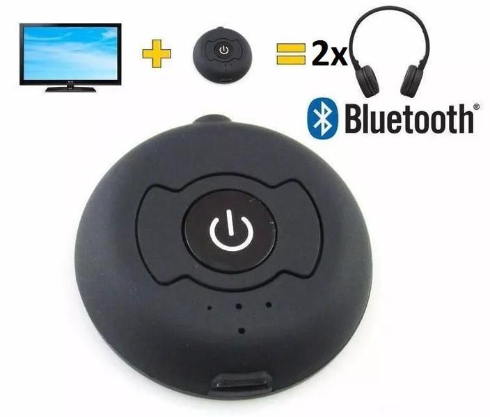 Imagem de Transmissor de Áudio Bluetooth para até DOIS dispositivos bluetooth (fones ou caixas)