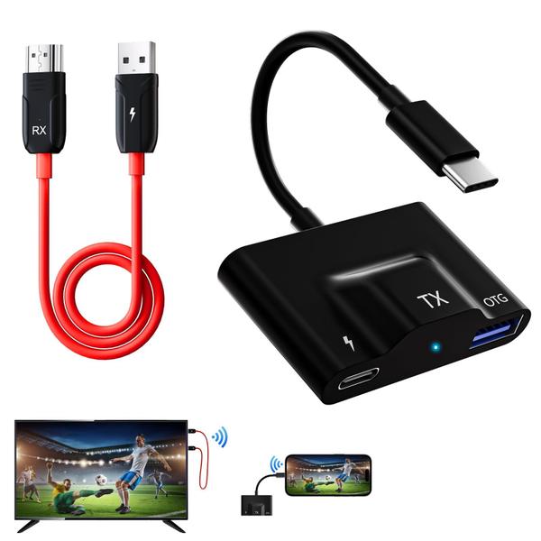 Imagem de Transmissor e receptor HDMI sem fio DxInVb 1080P 30m