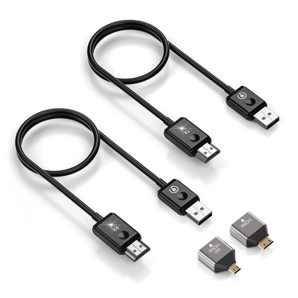 Imagem de Transmissor e receptor HDMI sem fio TIMBOOTECH 5G 30m