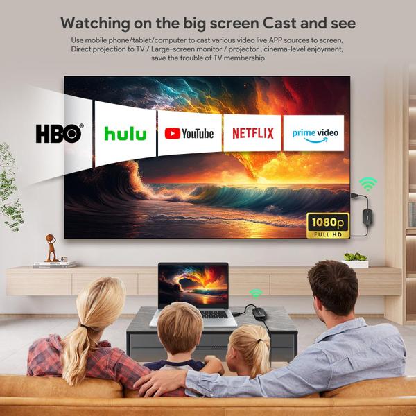 Transmissor e receptor HDMI sem fio WTTout 1080P 165FT Imagem de Transmissor e receptor HDMI sem fio WTTout 1080P 165FT