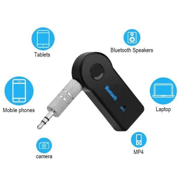 Transmissor Receptor Adaptador Bluetooth P2 Auxiliar - Dongle Imagem de Transmissor Receptor Adaptador Bluetooth P2 Auxiliar