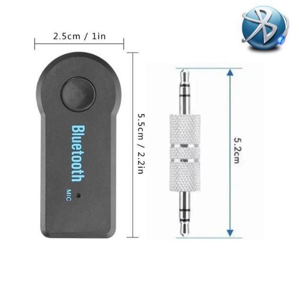 Transmissor Receptor Adaptador Bluetooth P2 Auxiliar - Dongle Imagem de Transmissor Receptor Adaptador Bluetooth P2 Auxiliar