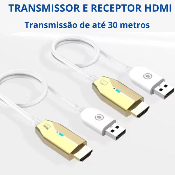 Imagem de Transmissor Receptor De Áudio E Vídeo Hdmi Sem Fio 30 Metros