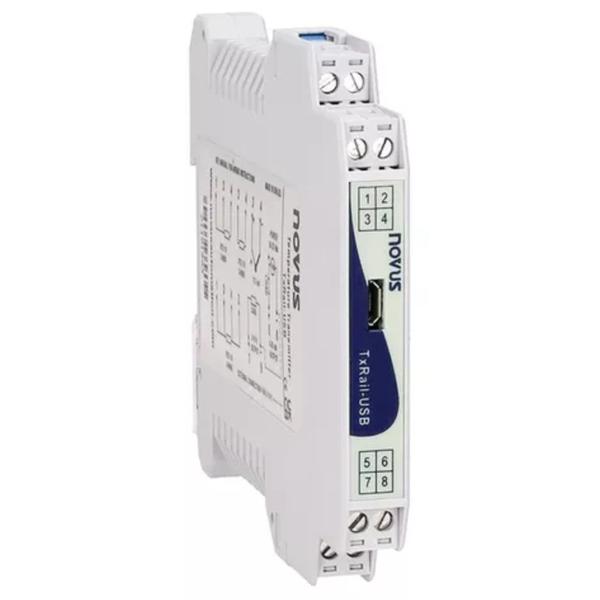 Imagem de Transmissor Temperatura Novus Txrail Usb 4-20ma 0-10v Din