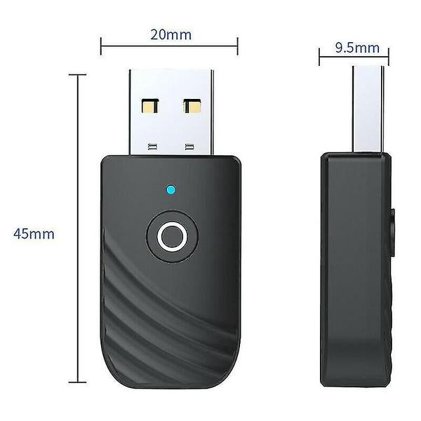 Transmissores Bluetooth 3 em 1 usb bluetooth v 5.0 adaptador dongle sem fio receber transmissão para pc tv - HUOGUO Imagem de Transmissores Bluetooth 3 em 1 usb bluetooth v 5.0 adaptador dongle sem fio receber transmissão para pc tv