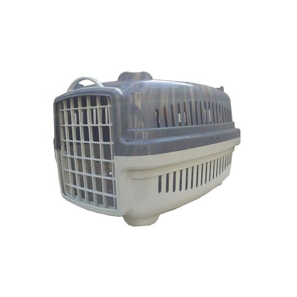 Transporte Plástico Cinza nº 4 ((62x45x39)) - MMA Pet Imagem de Transporte Plástico Cinza nº 4 ((62x45x39)) - MMA Pet