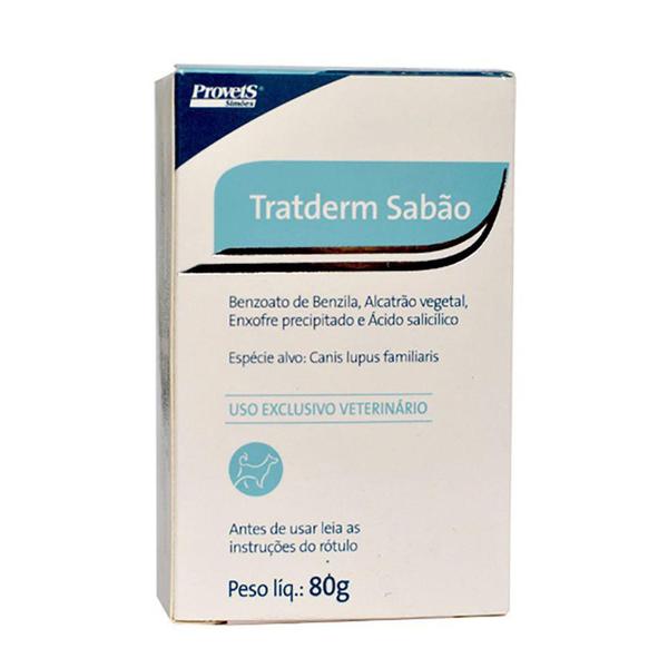 Imagem de TratDerm Sabão 80g Provets