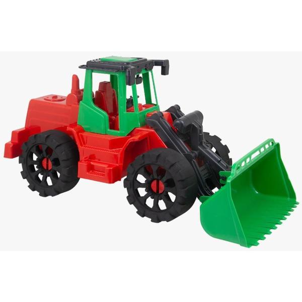 Trator Carregadeira KRAFT 38X15X18 SO - Kendy Brinquedos Imagem de Trator Carregadeira KRAFT 38X15X18 SO